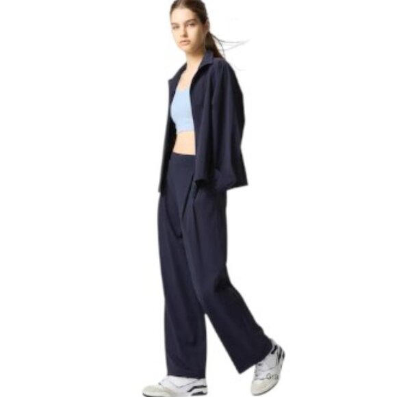 NWT Uniqlo Extra Stretch Active Wide Pants - Picture 1 of 6